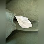 La Ligne Toni Dress‎ Size XS Linen Blend Green Photo 7