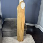 Women’s Sheer Gold Party Club Dress Halter
Neck Sleeveless Zip Back Size 12 NEW Photo 4