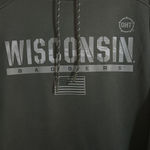 Fanatics Wisconsin Badgers Salute to Service Camo Hoodie Photo 1