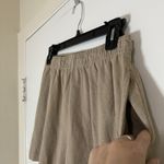 Talentless  tan high waist lounge sporty shorts size small Photo 1