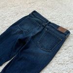 Lucky Brand Ava Capri Crop Skinny Jeans Dark Wash Mid Rise 8/29 Raw Hems Stretch Photo 2