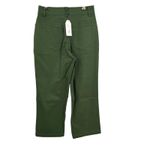 Universal Standard Women's Twill Crop Pants Green Duffle Bag Size 2 New Photo 1