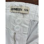 Generation Love  Women’s White Double‎ Button Parachute Pants Size 5/28 NEW Photo 4