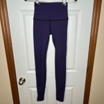 Lululemon Align High Rise Leggings Size 4 Purple Micro Dot Print Photo 1