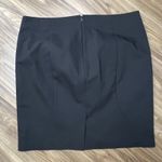 Eloquii  Plus Sz 20 Skirt Black Stretch Pencil Womens Hidden Back Zip Knee Length Photo 9