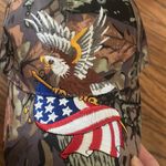 American flag and eagle camouflage baseball hat cap Photo 12