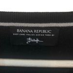 Banana Republic  easy care Italian Marino wool yarn by baruffa black vneck king s Photo 2