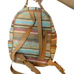 Tommy Bahama Multicolor Straw Medium Backpack Photo 2