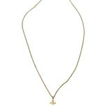 10K rope chain with 10K dual sided cross pendant, 4.8g Gold Photo 4
