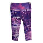 Inner Fire Cropped Leggings Scenic Mountain Print High Photo 6