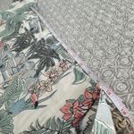 Artisan NY NEW!  Linen Tropical Print High Waisted Tie Front Shorts Size 12 Photo 8