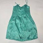 superdown  Andy Mini Dress in Teal XS Photo 12