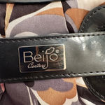 Beijo purse with floral cloth and matching wallet Black Photo 1