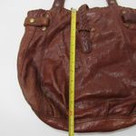 Lucky Brand Vintage  Italian Lamb Leather Boho Shoulder Bag Cognac HippieY2K 90s Photo 2