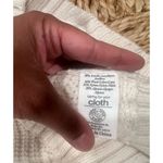 Paper Denim & Cloth  Womens Oversized Minimalist Chunky Knit Wool Sweater XS Photo 5