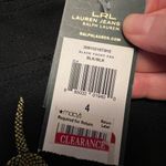 Ralph Lauren Lauren Jeans LRL Womens Snake Serpent On Back Pocket Black Size 4 Photo 9