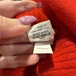 Apt. 9  100% Cashmere Wool Cardigan Sweater Crew Neck Long Sleeves Red M Photo 10