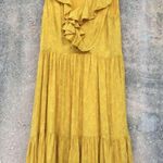 Anthropologie HD in Paris Ginya Goldenrod Ruffle Dress 2 Anthro Photo 0