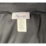 Vtg 90s Tawny Blue Sequin black Sheer Long Formal Cocktail Dress Sleeveless Sz L Size L Photo 9