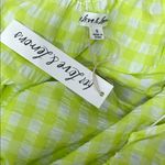 For Love & Lemons NWT Maureen Midi Gingham Green White Cutout Dress Size Small Photo 6