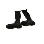 Franco Sarto Womens Black Janna Round Toe Platform Zip-Up Boots Shoes 6 M Photo 6