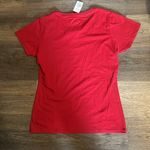 NFL Houston Texans Majestic Red Women's Short Sleeved T-Shirt NWT Photo 4