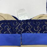 Tommy Hilfiger Hilfiger Collection Top Cropped Blue NWT‎ Photo 4