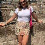 Mini Skirt with Floral Embroidery Pink Photo 7