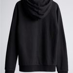 Adidas  Originals large Trefoil hoodie in black Photo 2