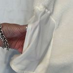 Athletic Works NWT  size large off white fuzzy high neck pullover 2 front pockets Photo 2