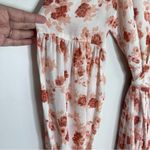 Christy Dawn Sz M The Bergen Floral Wrap Dress Long Sleeve Photo 3