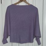 Kerisma Yuzu Knit Sweater Top Periwinkle Lavender Size S/M NWT Photo 2