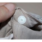 Lululemon Womens  Free To Be Serene Gray White Black Striped Sports Bra Size 8 Photo 3