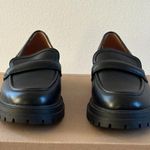 Madewell  The Bradley Lugsole Loafer in Leather in True Black, Size 8 Photo 5