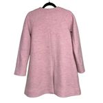 COS  Women’s Pink Wool Collarless Coat Jacket - Size 2 Photo 1