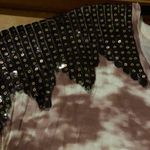 Daytrip Tye Dye Top w/ Black Shoulder Detail Photo 1