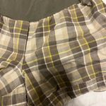 Motherhood Oh baby by  green plaid shorts in large Photo 1