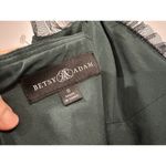 Betsy and Adam Hunter Green GIGI” Tiered Ruffled Airy Mesh Gown Sz 8 Prom NWOT Photo 5