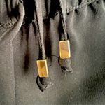 Jennifer Lopez elastic waist & ankle cuff black high rise dress pants jogger Photo 3