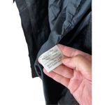 Vintage Sport Crest Utex Black Nylon Long Trench Coat Size 4 Photo 7