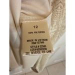 Emma & Michele Emma & Michelee Lace Dress Sleeveless Party Cocktail Dress‎ Ivory Size 12 Photo 4