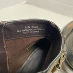 NICOLE Women’s Western Boots Distressed Style Sage 7.5 M Black & Gold Photo 4