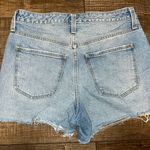 Universal Threads high rise stretch button fly vintage midi frayed shorts size 25 Photo 9
