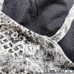 Lululemon Free To Be Serene Bra. Serigraph Starlight Black/White. Size 6. Photo 7