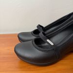 Crocs NWOT  Casey Mary Jane Pump Wedge Heel All Black Comfort Casual W8 Photo 1