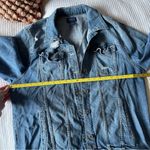 Arizona Jeans Distressed patchwork denim jacket Photo 10