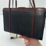 Brighton  Leather Shoulder Bag  Organizer Purse Hearts Accents Photo 5