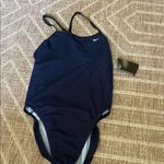 Nike Women's Dark Blue One-Piece Swimsuit NWT Photo 1