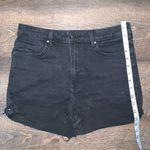 Forever 21 Black Jean Shorts Women’s Size 29 Photo 3