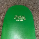 Frances Valentine Criss Cross Cloud Slide Sandals Green Cream 11 Photo 6